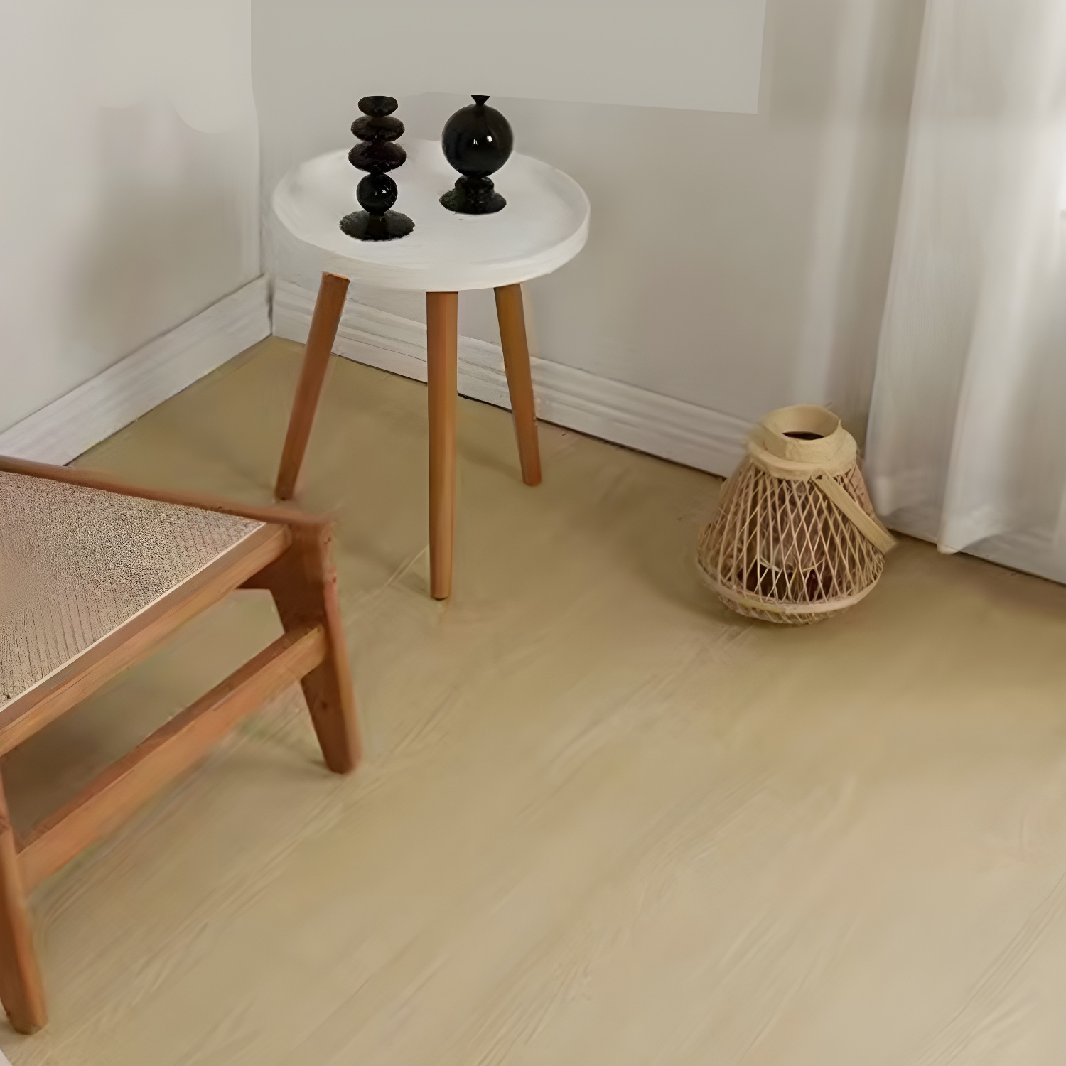 Laminate Wood Planks Low Gloss, Scratch Resistant for Living Space Installation