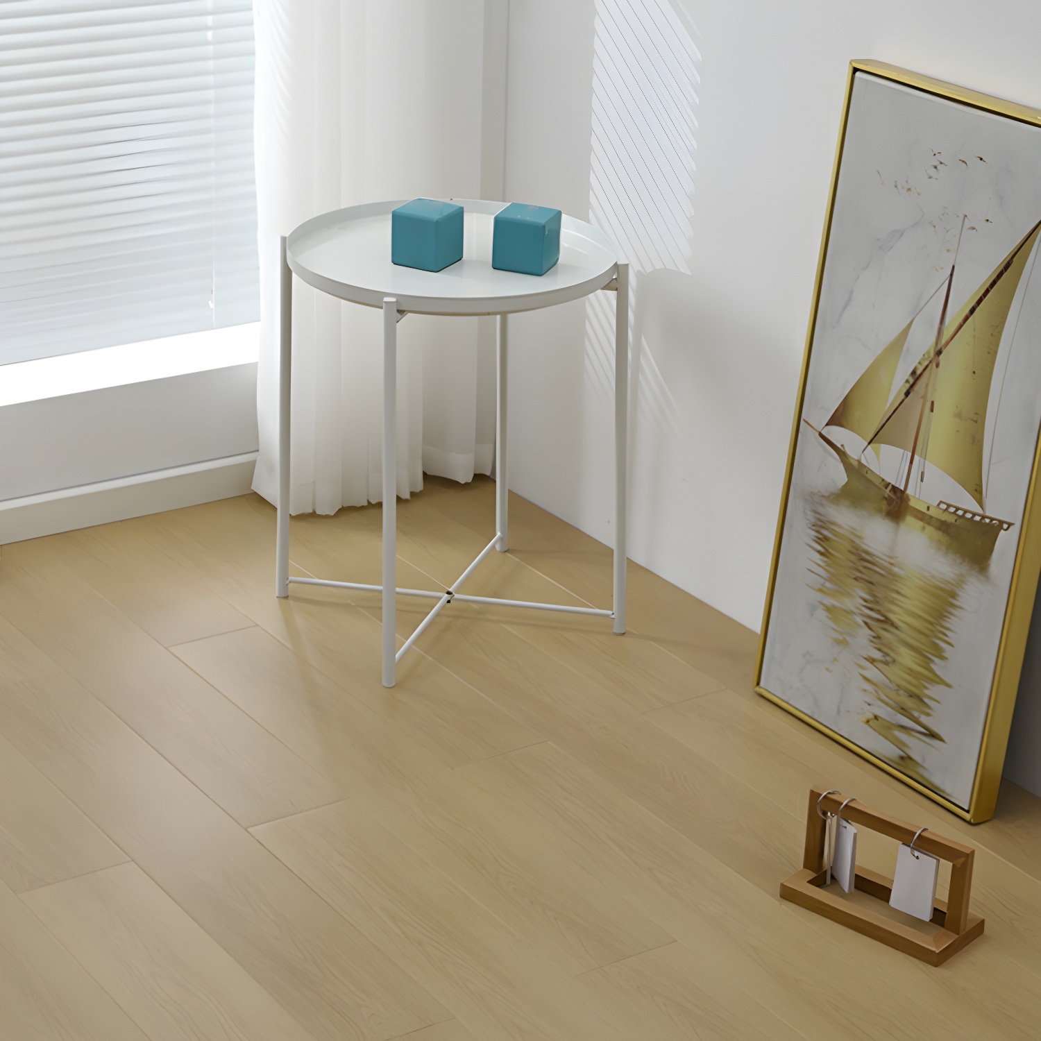 Waterproof and Scratch Resistant Matte Medium Wood Tongue and Groove Hardwood Flooring