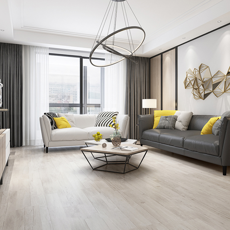 Waterproof Low Gloss Laminate Wood Planks - Fire and Scratch Resistant - Smooth Finish