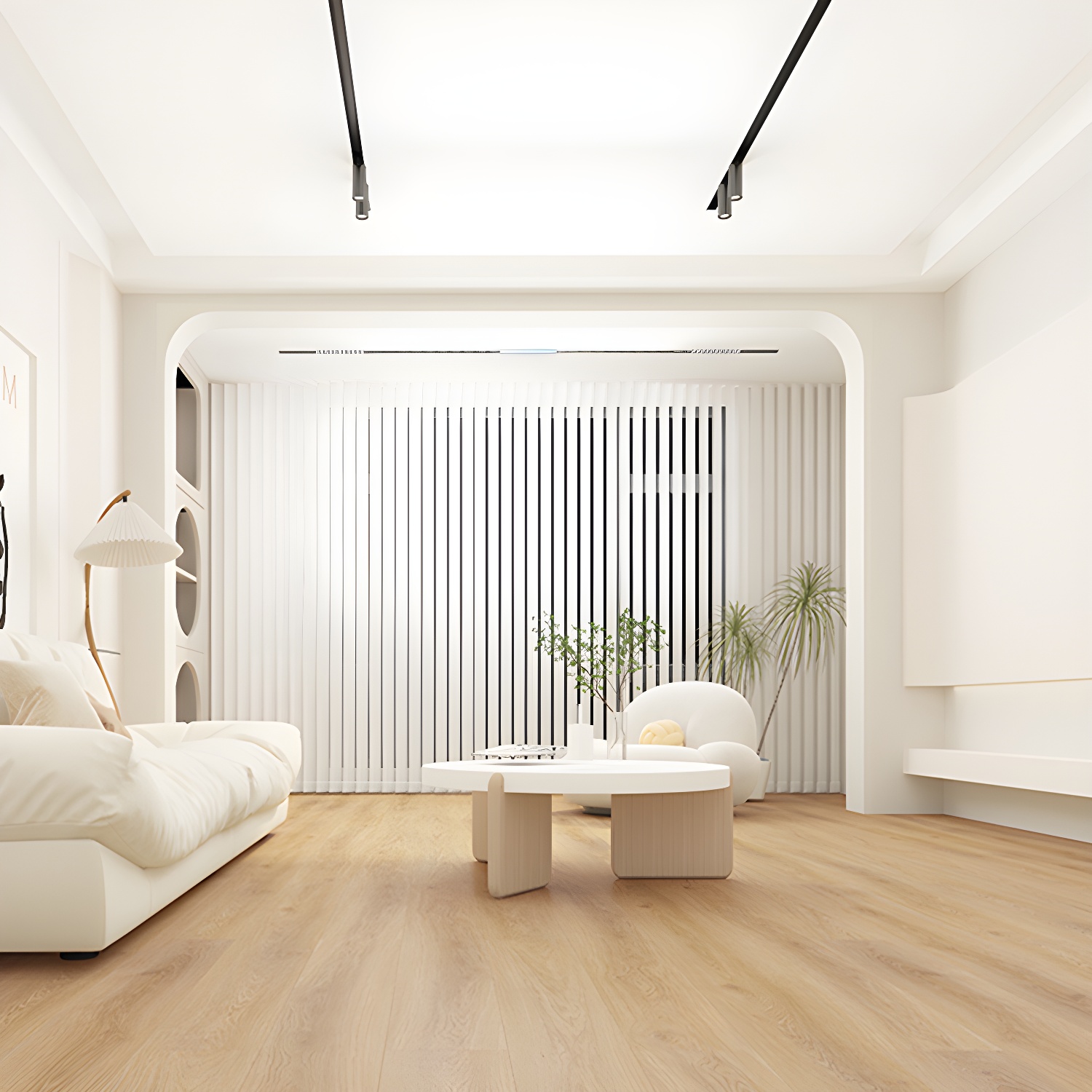 Luxurious Waterproof Laminate Wood Planks - Smooth Surface with Scratch Resistant Build