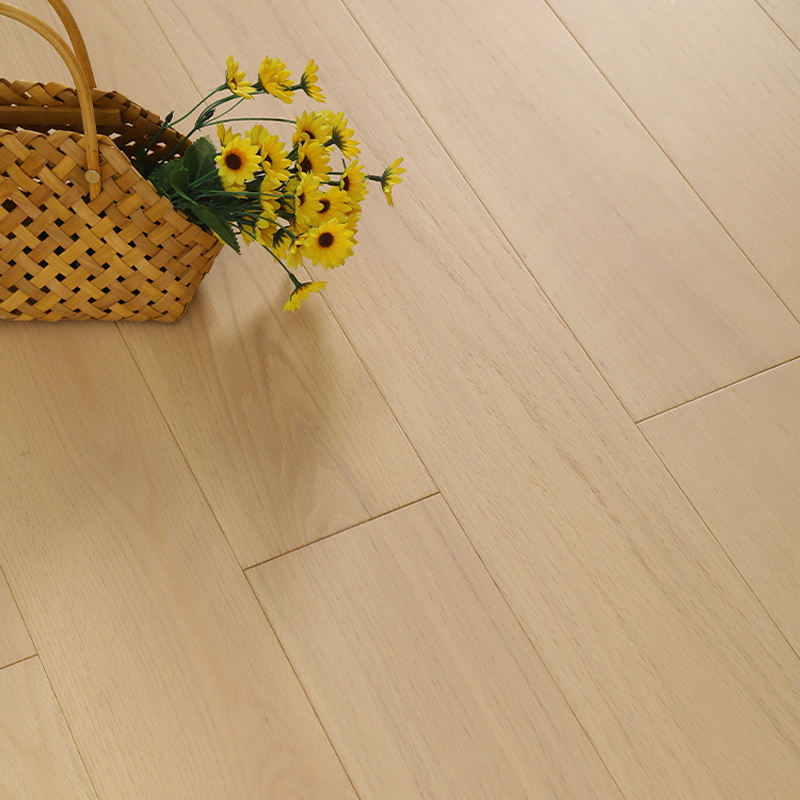 Matte Brown Oak Hardwood Flooring - Waterproof, Scratch, and Fade Resistant - 1.8cm Thickness