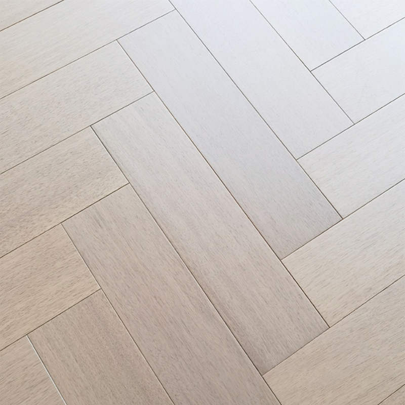 Gray Wood Kasai Solid Wood Click-Lock Modern Hardwood Flooring