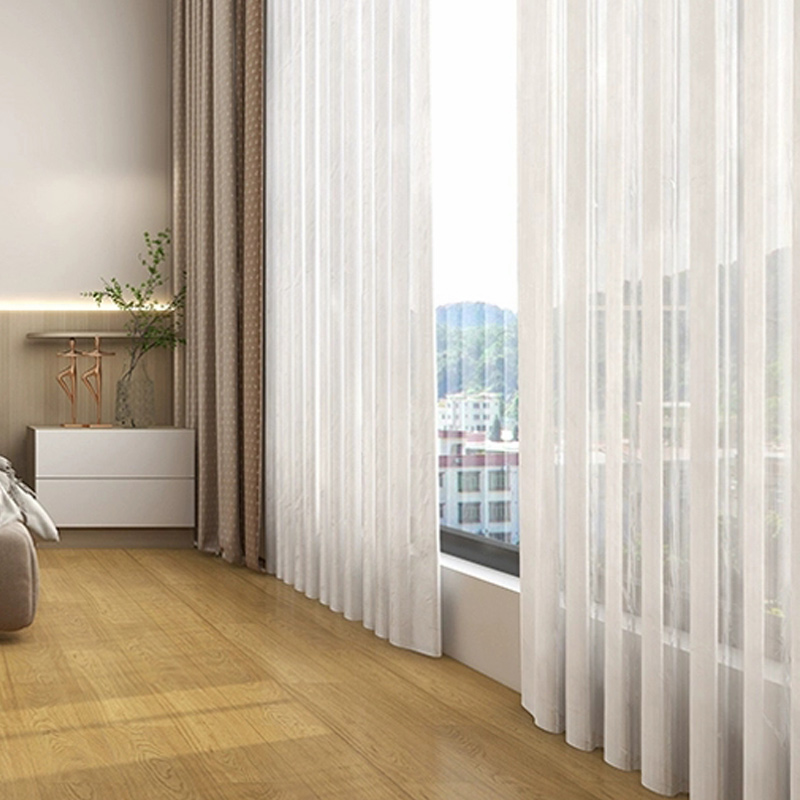 Waterproof Medium Wood Laminate Flooring - Scratch and Stain Resistant Planks with Low-Gloss Finish