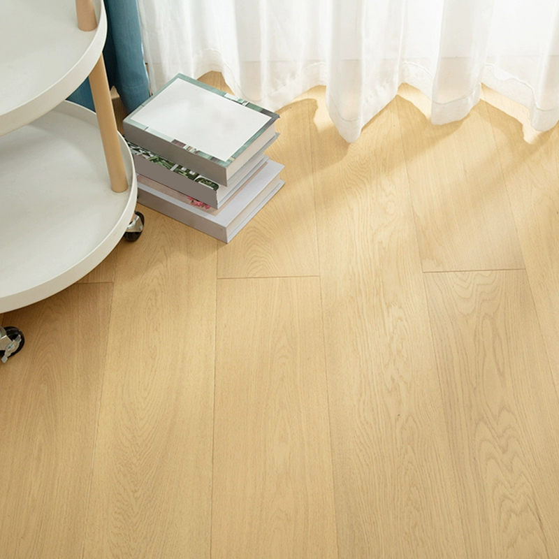 Waterproof Scratch Resistant Laminate Flooring - Smooth Low Gloss Wood Planks for Living Space