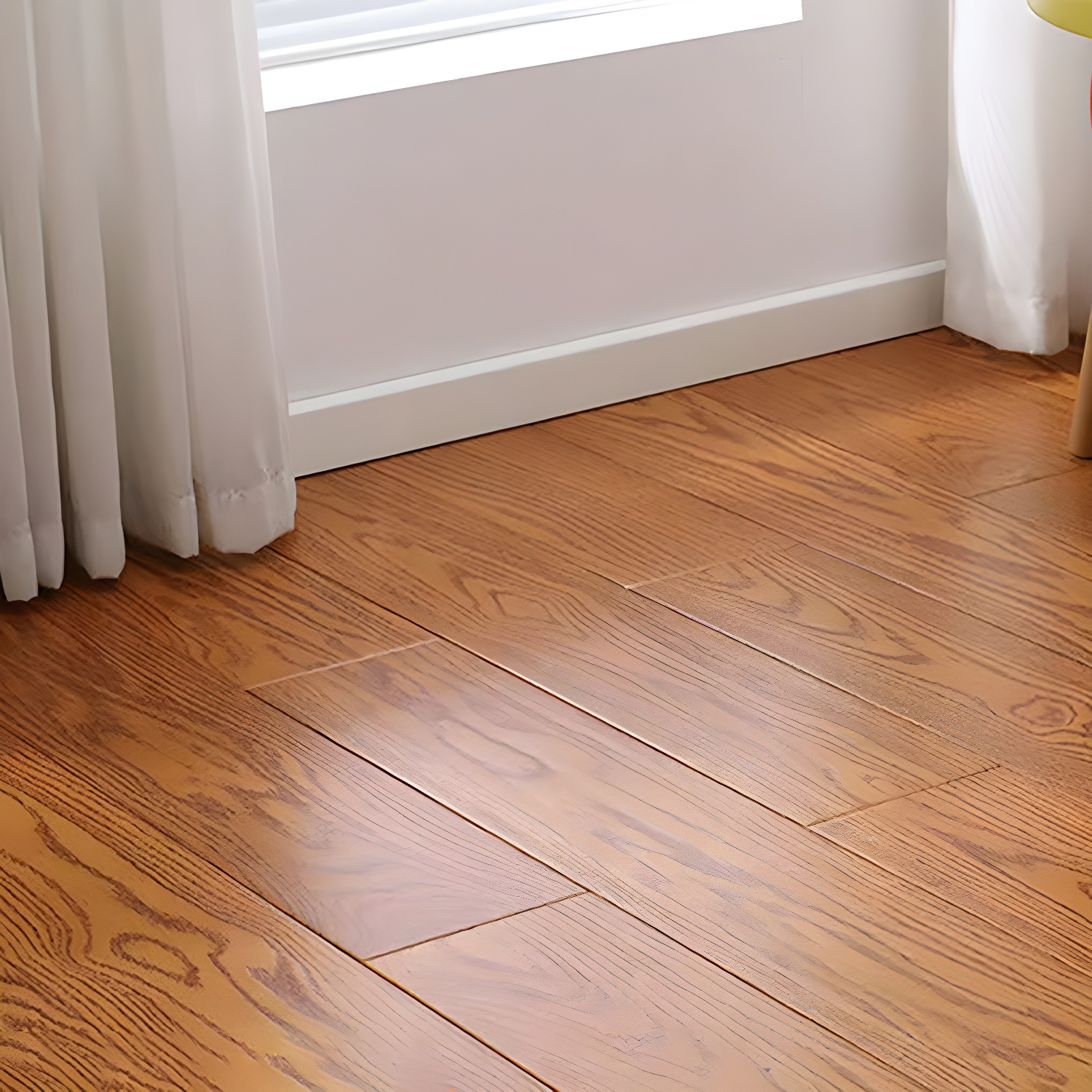 Modern Smooth Surface Matte Finish Oak Solid Wood Flooring with Easy Tongue and Groove Installation