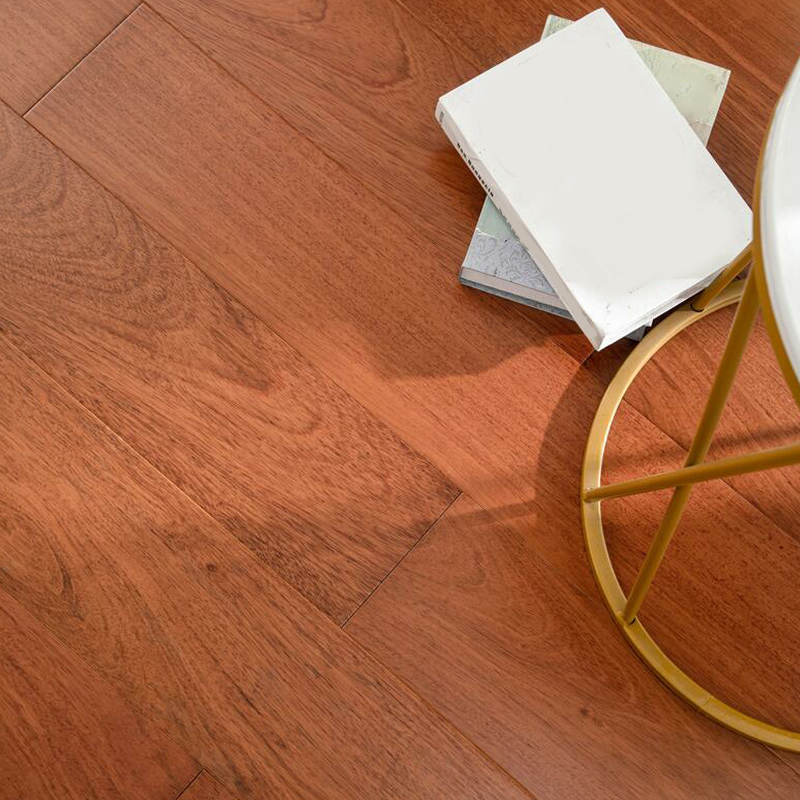 Premium Solid Rosewood Click-Lock Hardwood Flooring with a Modern Matte Finish