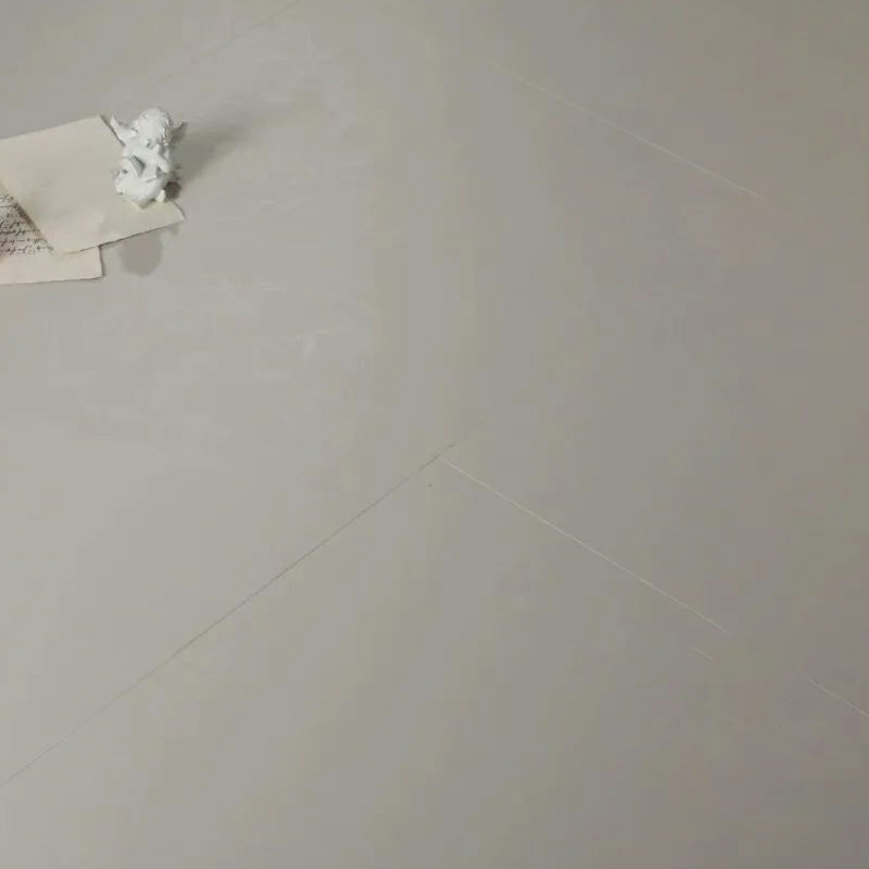 Scratch Resistant Low Gloss Laminate Wood Planks for Living Space Fire Resistant Feature