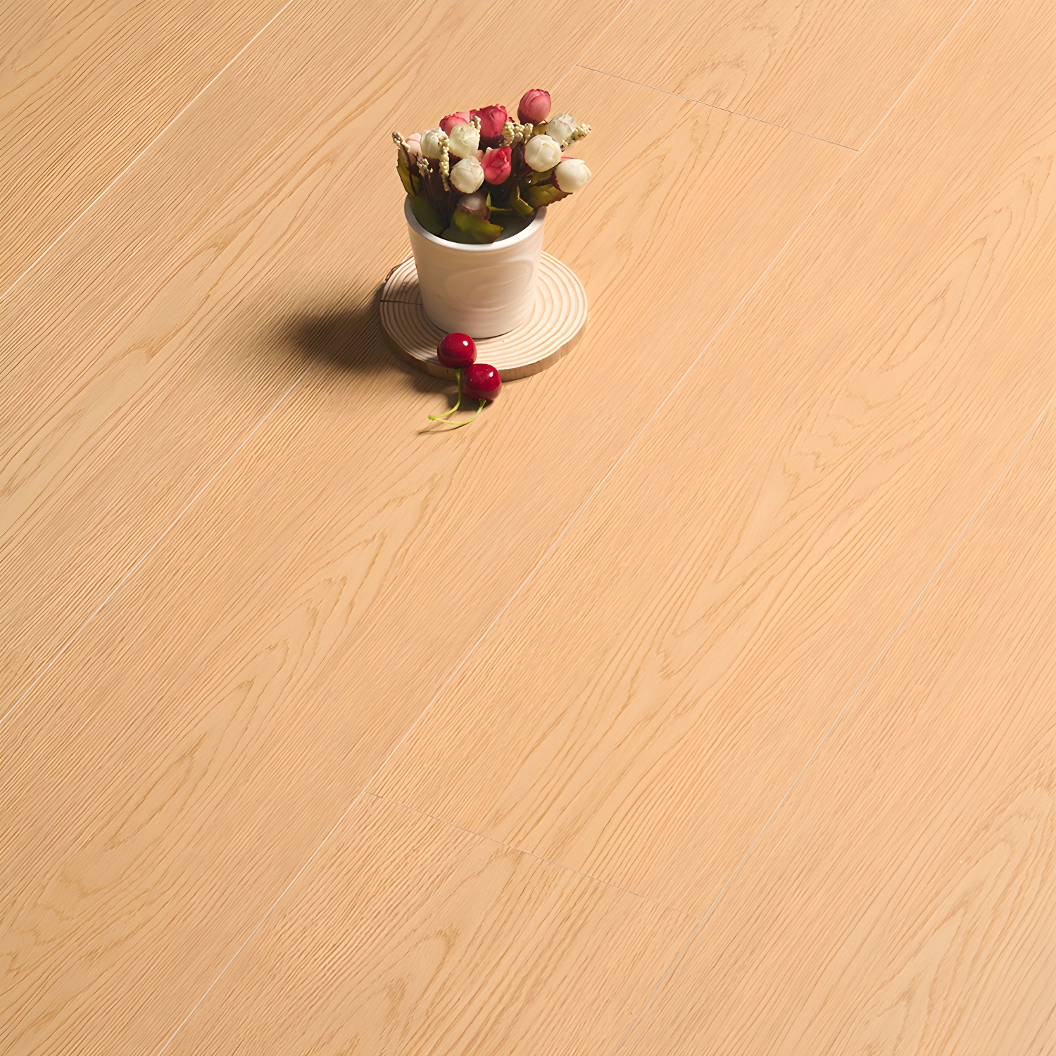 Superb Scratch Resistant Laminate Wood Planks - Low Gloss, Smooth Surface for Dream Living Space