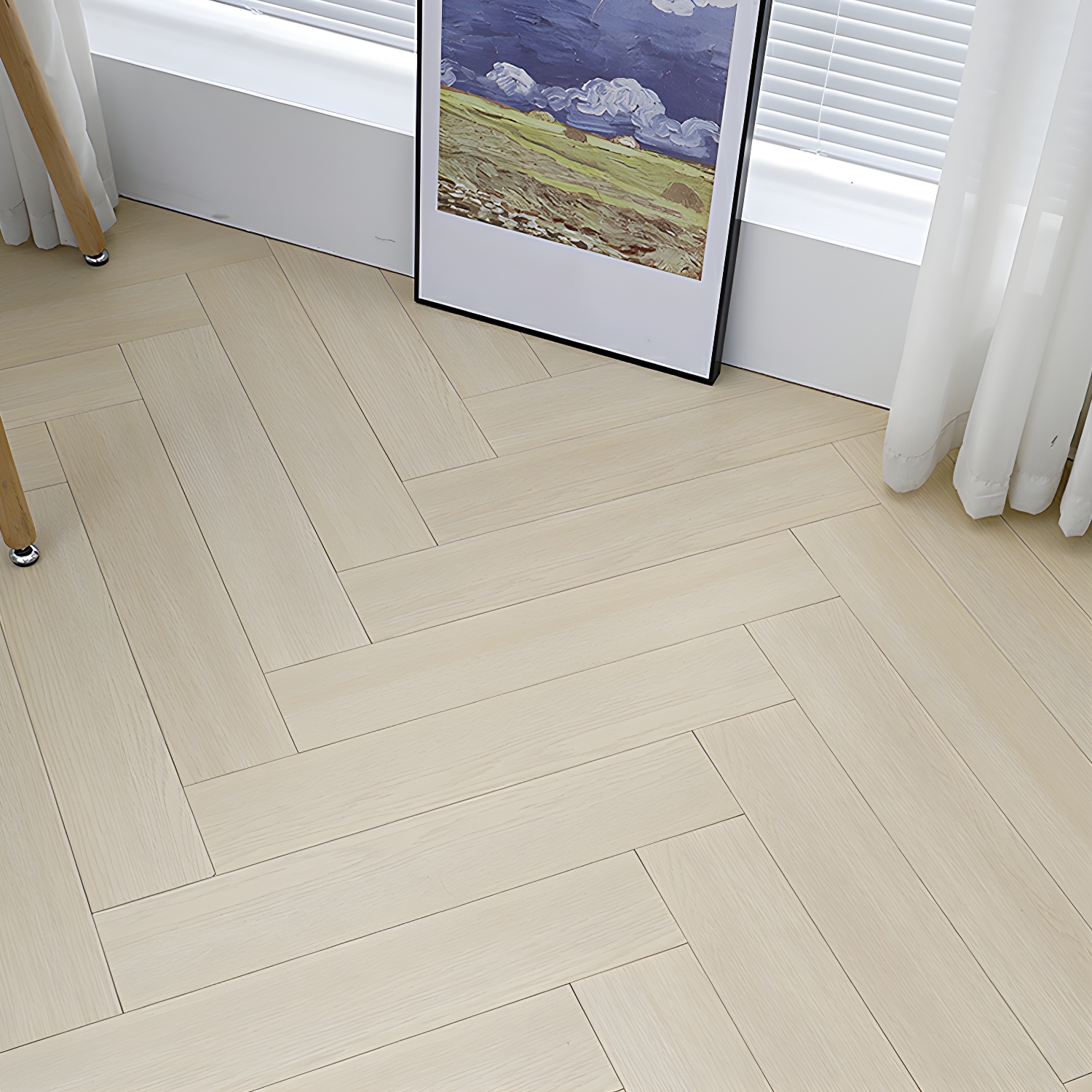 Waterproof Laminate Flooring Planks in Low Gloss with Scratch Resistant Feature for Living Spaces