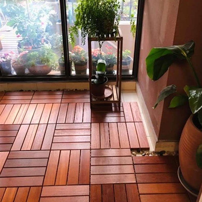 Smooth Matte Merbau Solid Wood Traditional Style 3cm Thick Hardwood Flooring