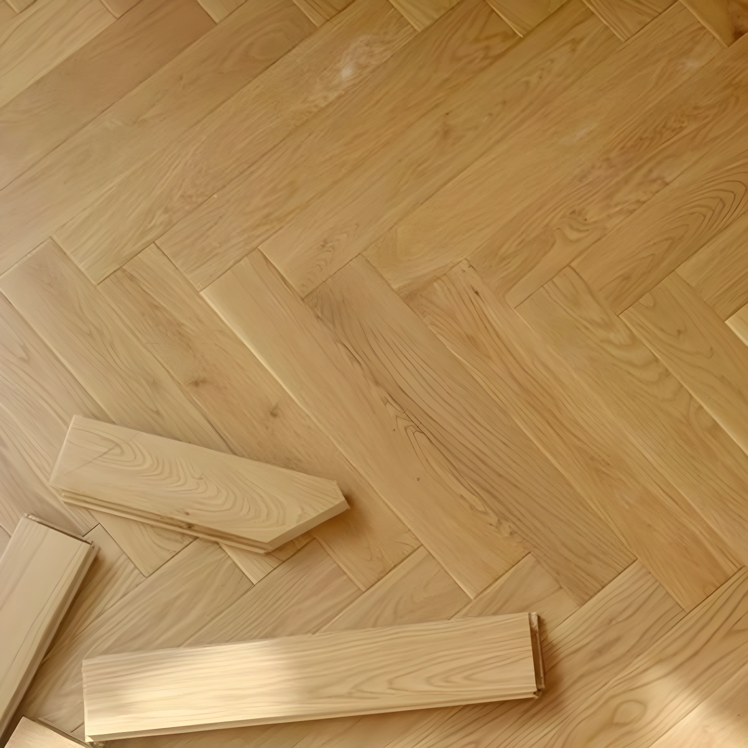 Smooth Matte Click-Lock Oak Wood Flooring - Scratch and Stain Resistant