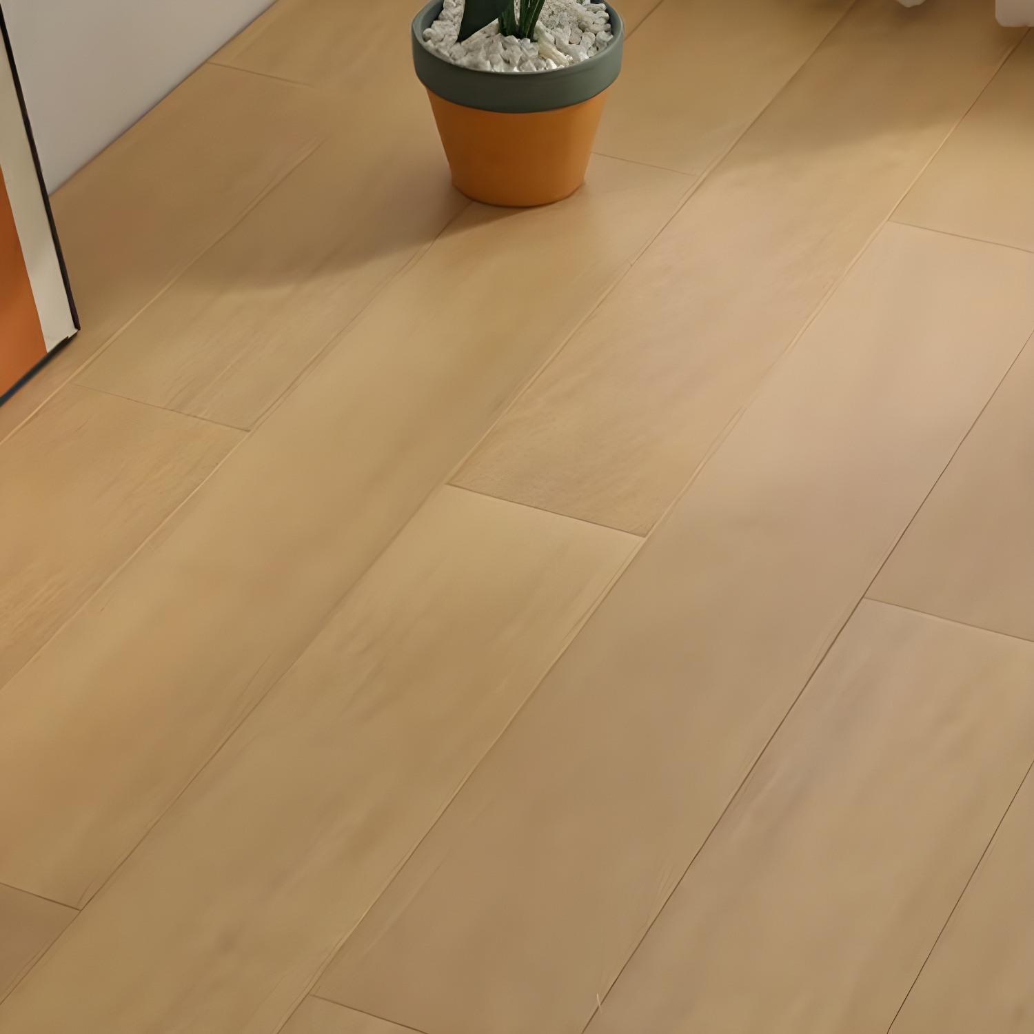 Scratch Resistant Waterproof Medium Wood Click-Lock Solid Wood Flooring