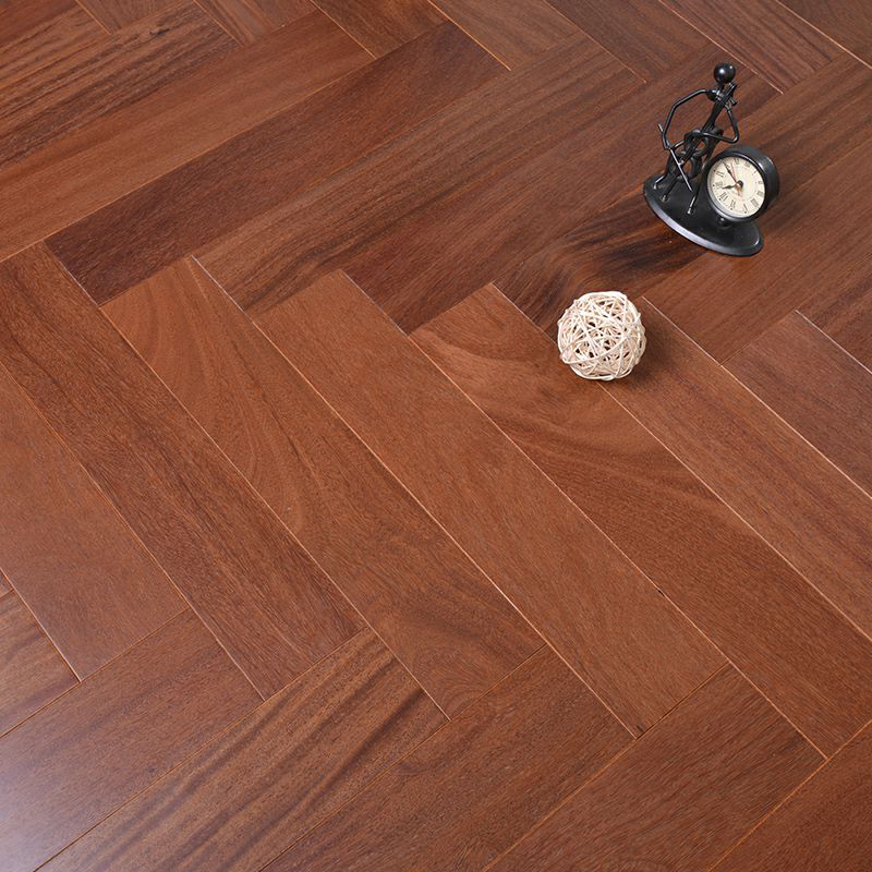 Elegant Red Wood Click-Lock Cumaru Hardwood Flooring: Waterproof & Scratch Resistant