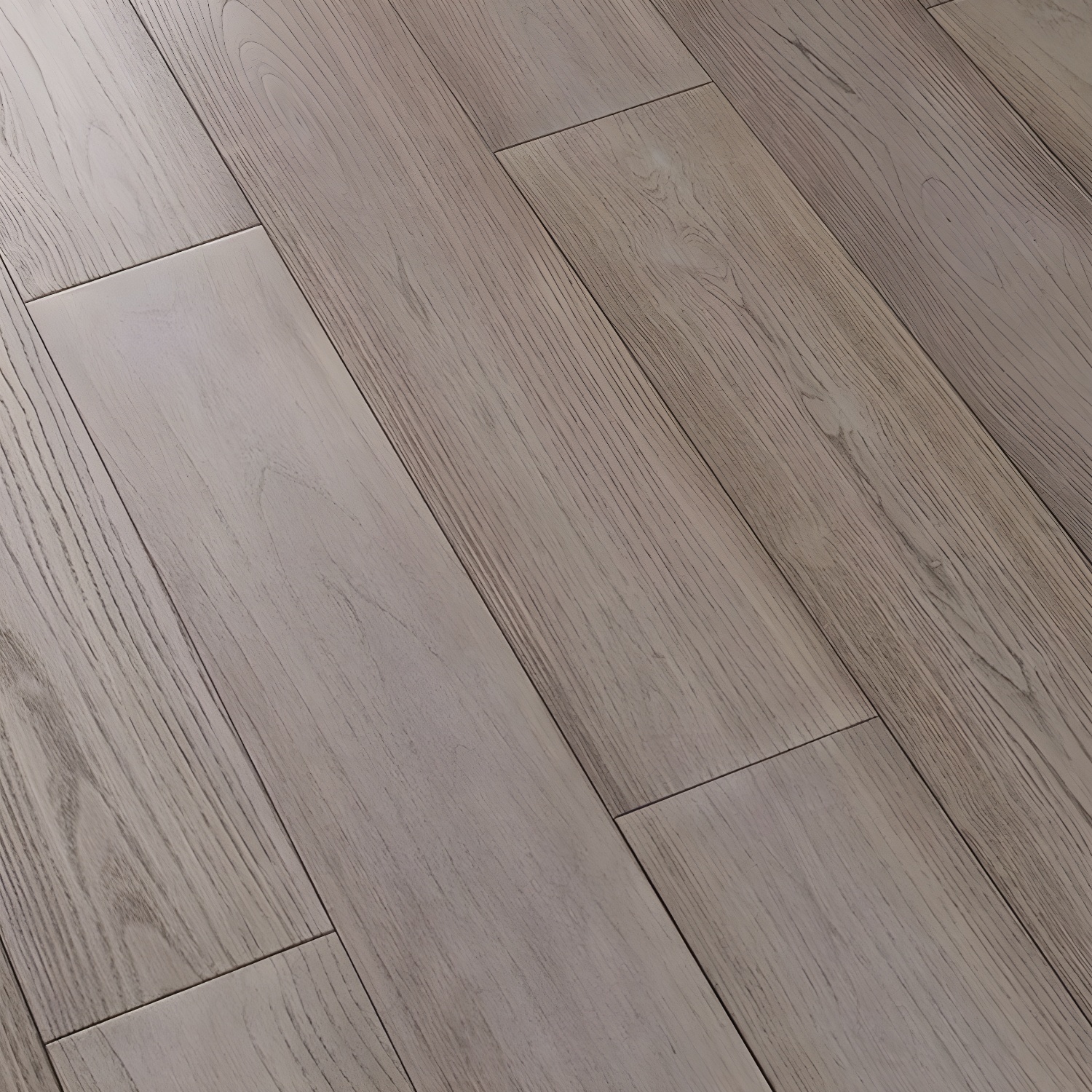 Smooth and Modern Teak Solid Wood Tongue and Groove Hardwood Flooring