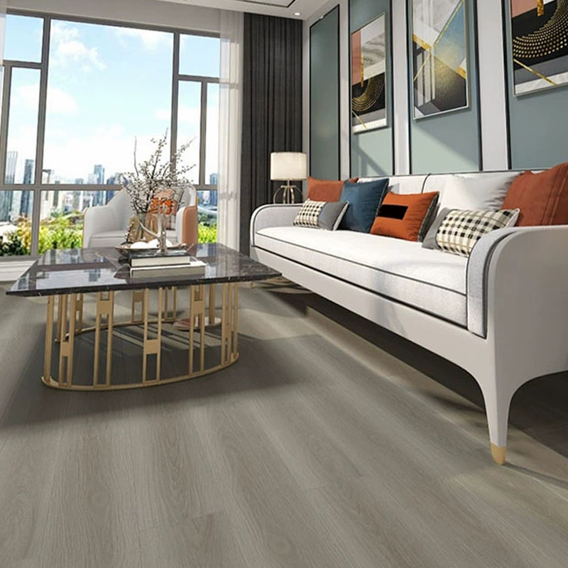 Scratch Resistant Laminate Wood Planks - Low Gloss, Water Resistant Flooring with Smooth Surfac