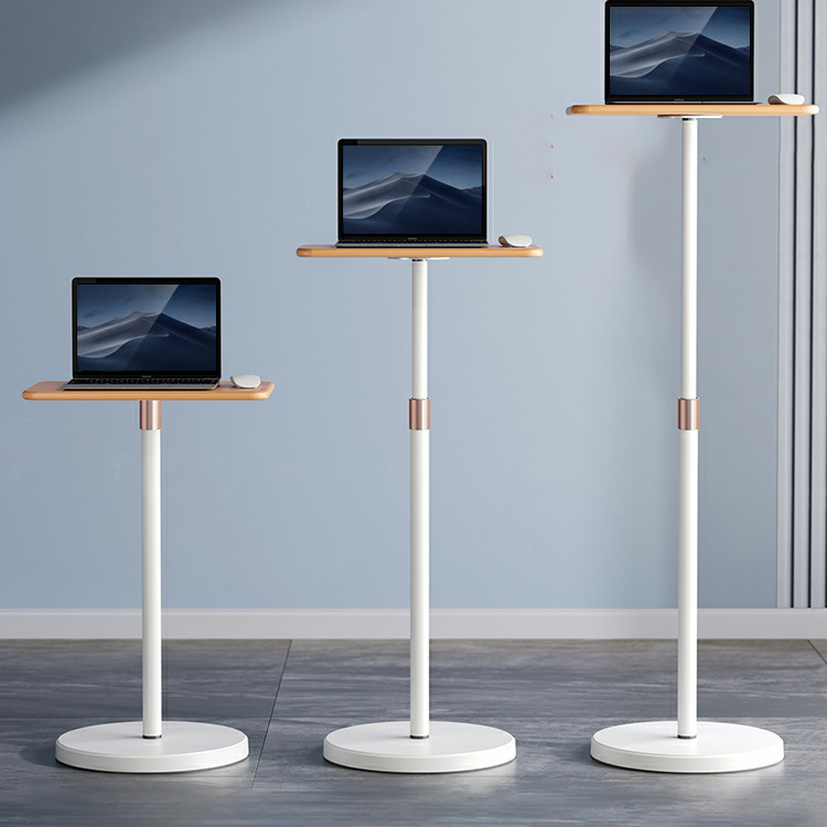 Stylish Manufactured Wood Modern Laptop Carts Multiple Colour Options Adjustable Limited Warranty