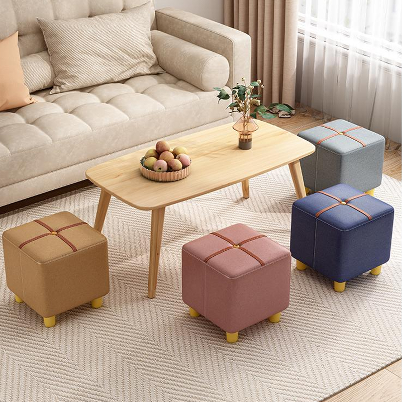 Modern Square Faux Leather Ottoman for Stylish Women – Water Resistant & Full Storage Solution