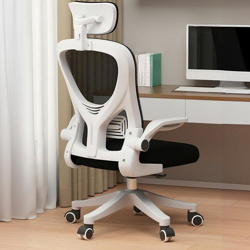 Adjustable Seat Height Swivel Chair in Modern Style with Wheels