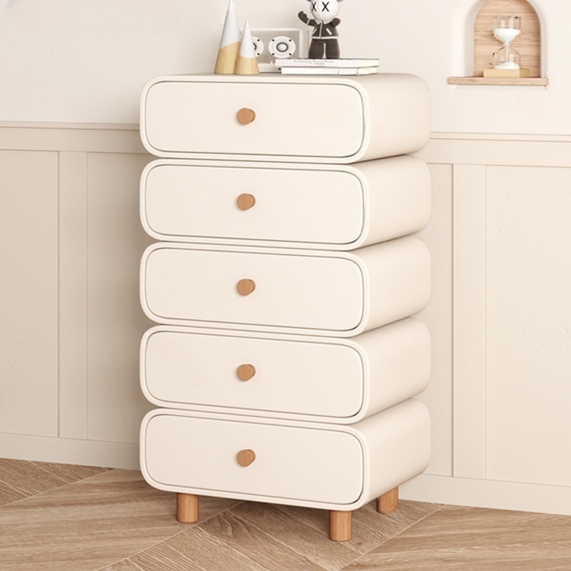 Minimalist Semainier/Bachelor Chest in Pine Wood with Drawers for Bedroom