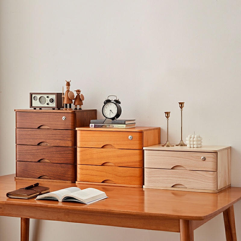 Free Standing Vertical Filing Cabinet with 4 Drawers