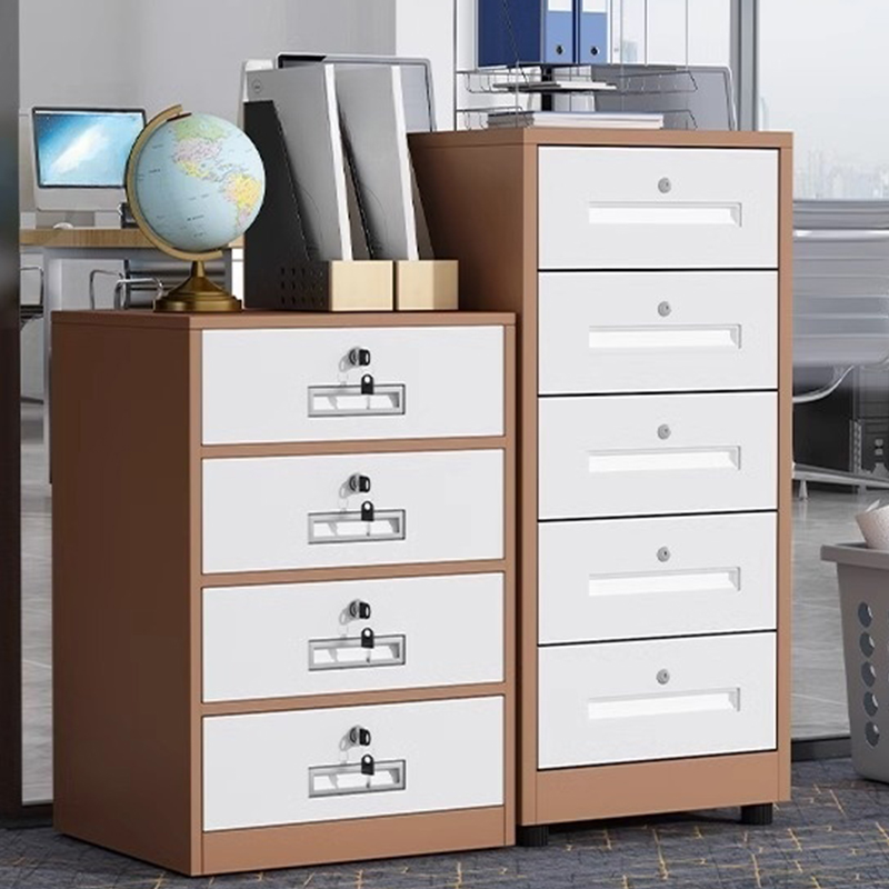 Victorian Safe Fireproof Vertical Filing Cabinet in Steel with Key Lock, Soft Close Included/Not Included, Adjustable Shelf Included/Not Included