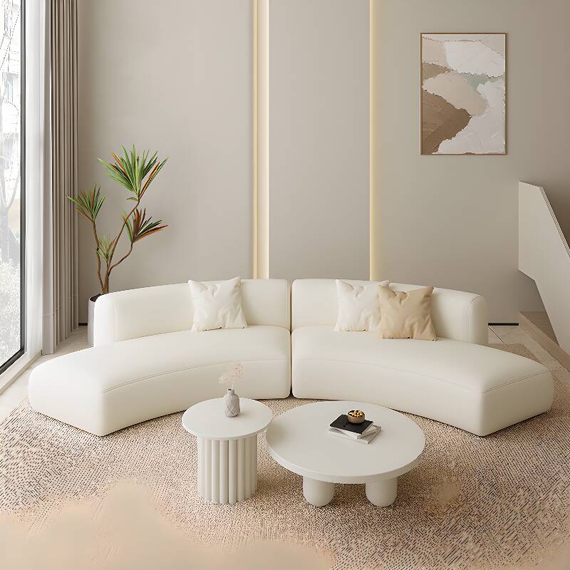 Living Room Use Pine Right/Symmetrical/Horizontal Corner Sectional/Sofa for 7/for 6/for 5 with Concealed Support