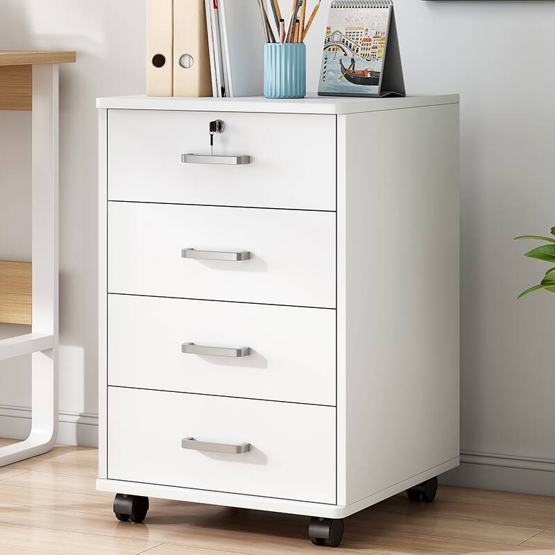 Versatile Filing Cabinet with Door, Printer Storage, and Secretary Safe