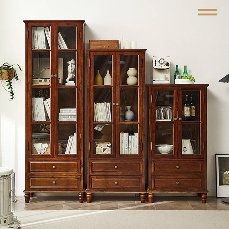 Accent Cabinet with Container Storage, 7 Shelves, Exposed Storage, and Self-supporting
