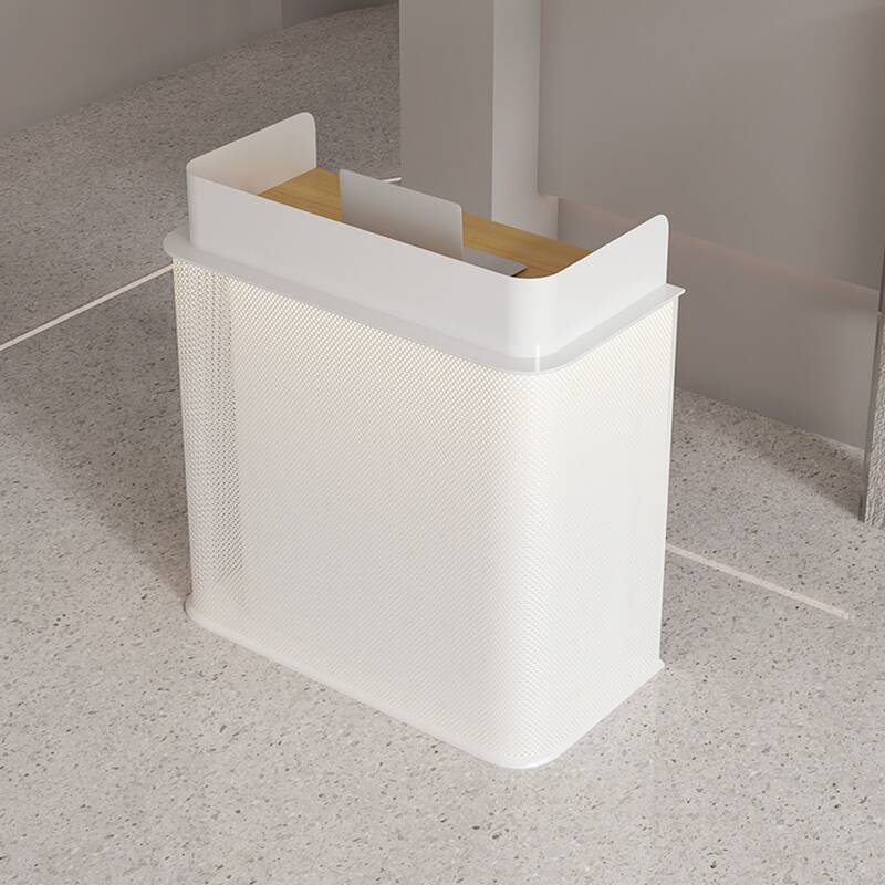 Manufactured Wood Top Rectangular Wood Colour Reception Desk with 1 Drawer/2 Drawers, Endurance