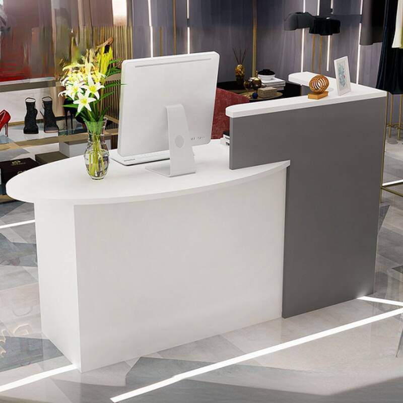 Corner Engineered Wood Single-Seater Desk with Scratch-repellent Finish, 1 Cabinet, Desk Return, Hutch, and Unfinished Back
