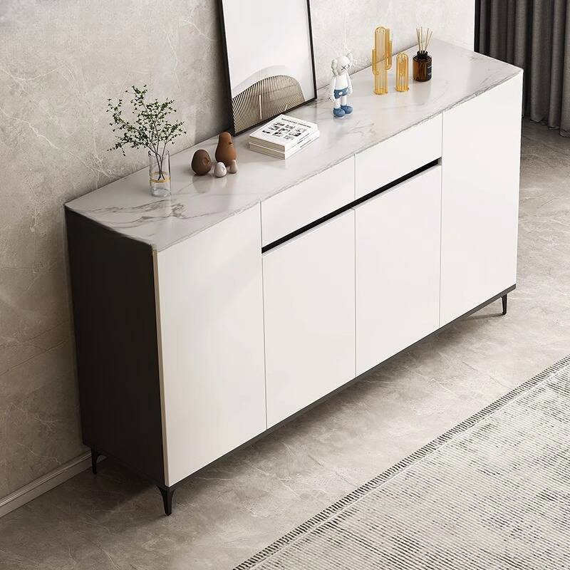 Multicolour Narrow Sideboard with Cupboard and Functional Storage Cabinet, 3 Shelves, 2 Drawers/Single Drawer & 3 Doors/4 Doors/2 Doors