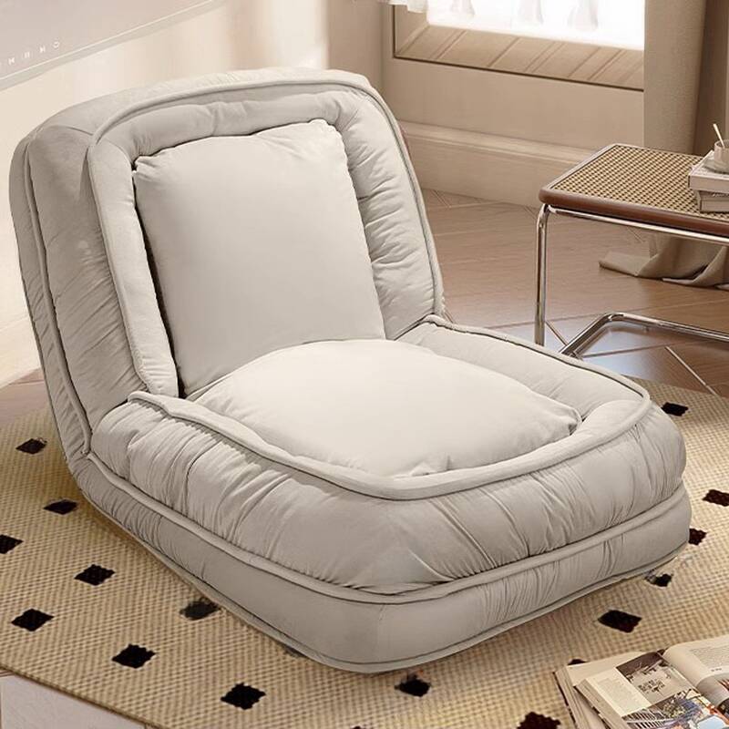 Trendy Solid Colour Side Chair with Tight Back in Dove Grey/Turquoise/Mint Green, Slipcover and Reclining Feature