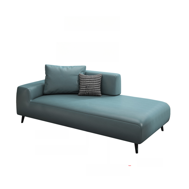Overstuffed Chaise Lounge Loveseat Nook with Unfixed Installation