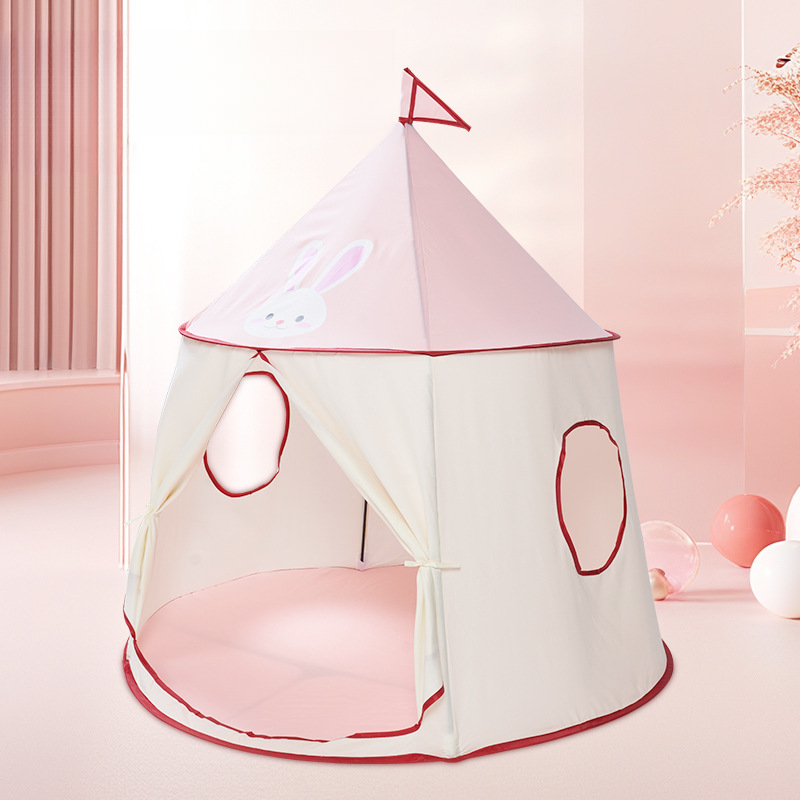 Indoor & Outdoor Use Rounded Textile Play Tents, with Door(s), Windows, Floor