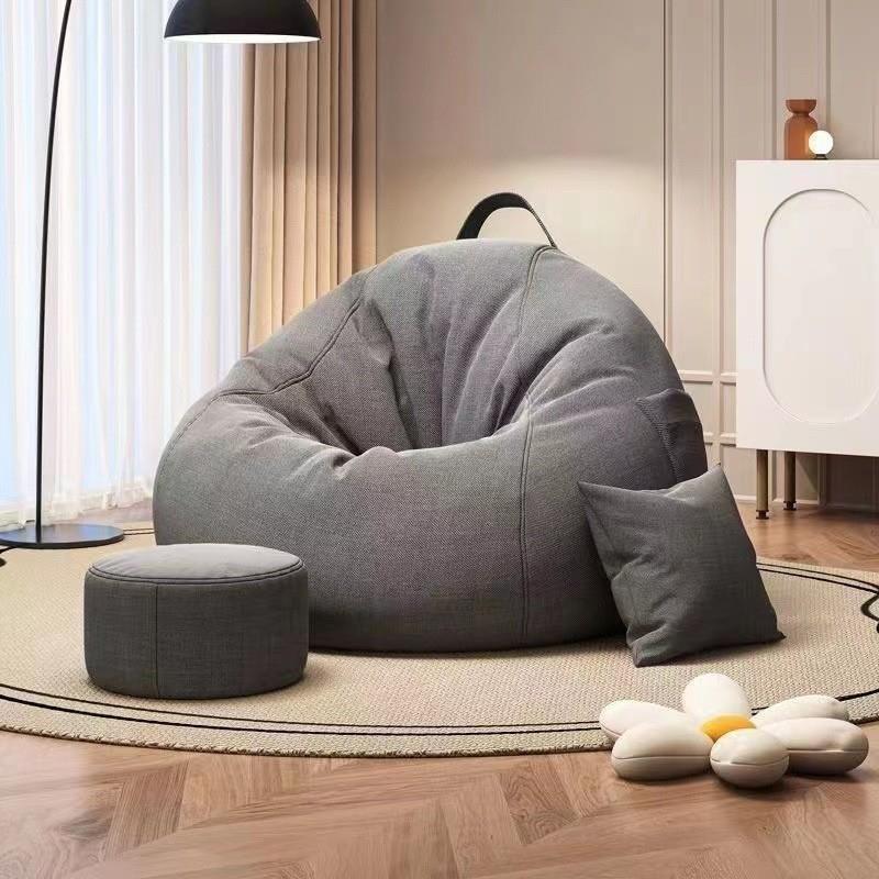 Portable Bean Bag Set with Armrest, Moveable and Storage Space