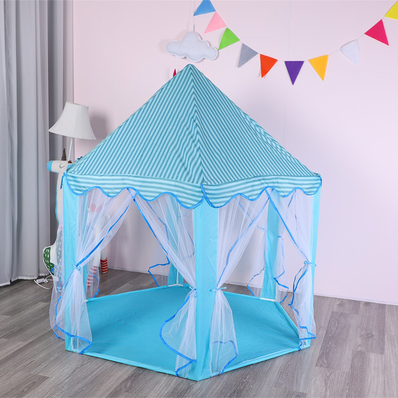 Mesh, Dome, Indoor Play Tents, with Tent Pole, Floor, Medium（3'-5'）