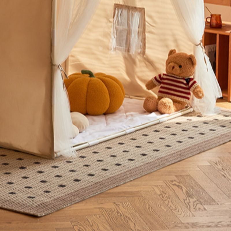 Butter Colour Play Tents, Textile, Tent Pole, Floor, 2 Windows, Medium（3'-5'）, Indoor