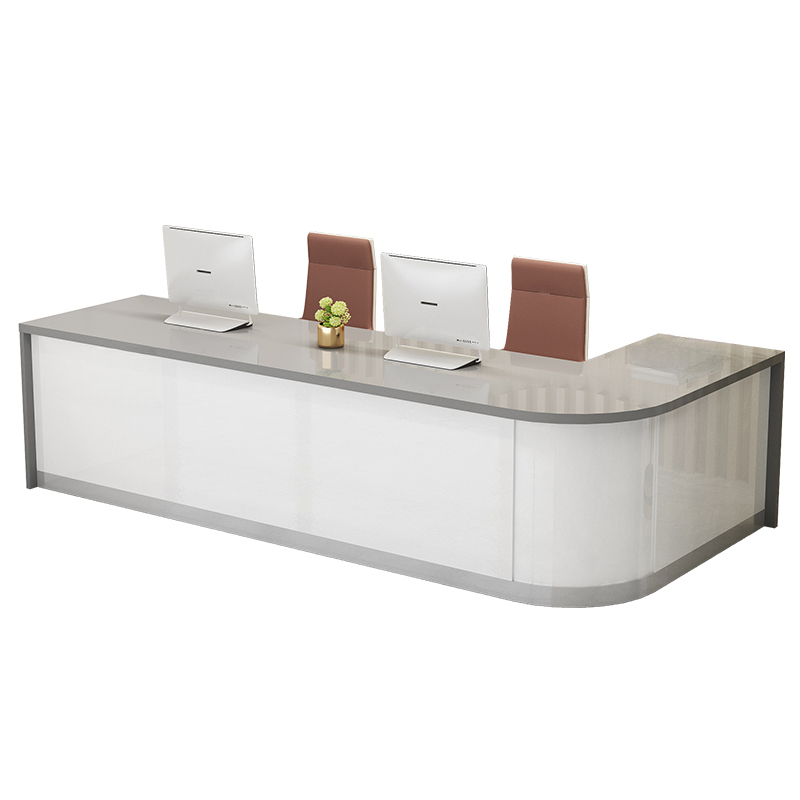 Corner Desk with Cabinet, Keyboard Tray, Cable Management, Desk Return, Filing Cabinet, Manufactured Wood Top, 1 Drawer Pedestal