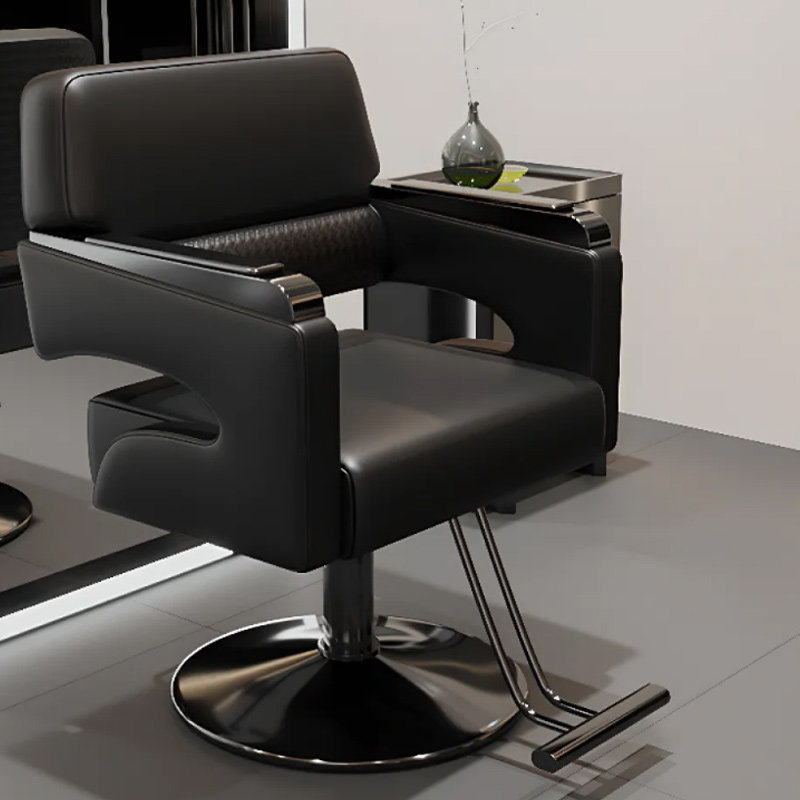 L-Shape Full Back Alloy Styling Chair with Arm Feature & Adjustable Footrest