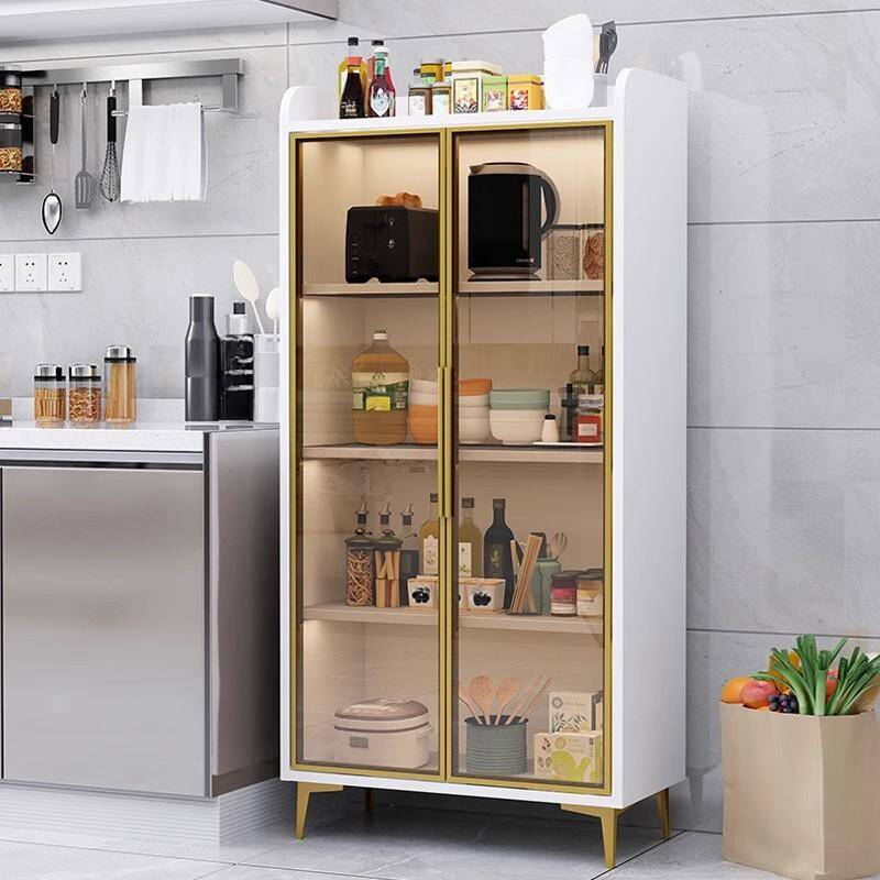 Simplistic Standard China Cabinet With 1 Cabinet, and Double Doors