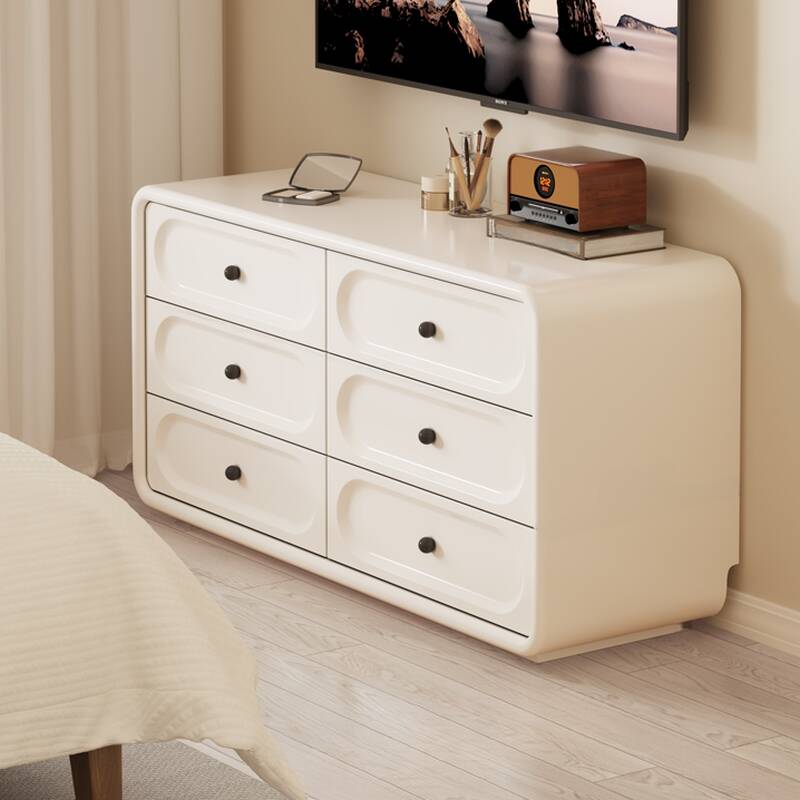 Art Deco Hardwood Console Dresser/Bachelor Chest with 6/3 Drawers in Horizontal/Vertical Orientation