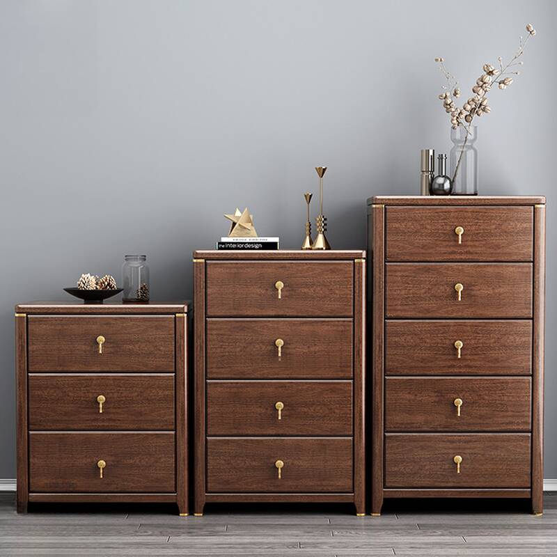 Auburn Art Deco Hardwood Console Dresser/Bachelor Chest/Lingerie Chest with 9 Drawers/7 Drawers/6 Drawers, Horizontal/Vertical Orientation