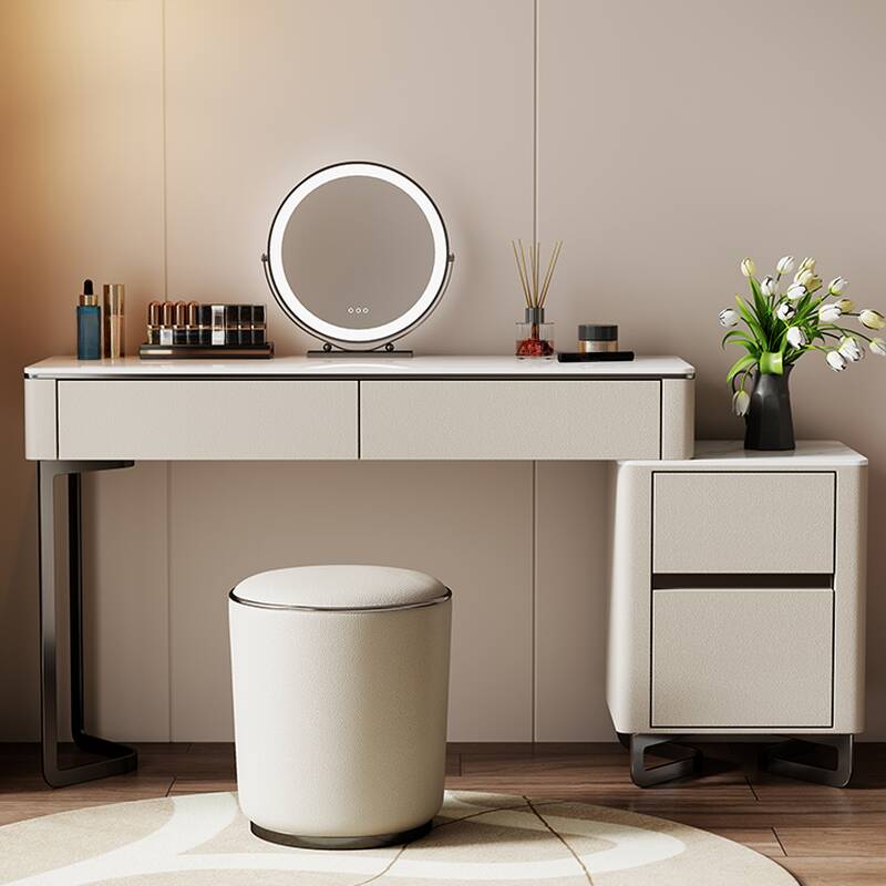 Scalable Push-Pull Vanity Set/Makeup Vanity for Sleeping Room