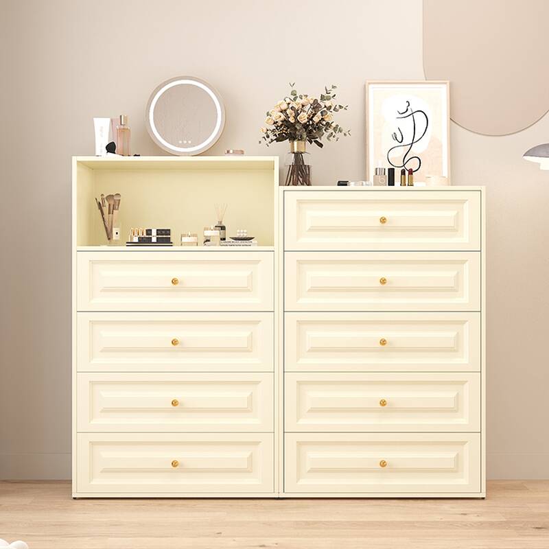 Trendy Metal Vertical Semainier/Console Dresser with Multiple Drawers Options
