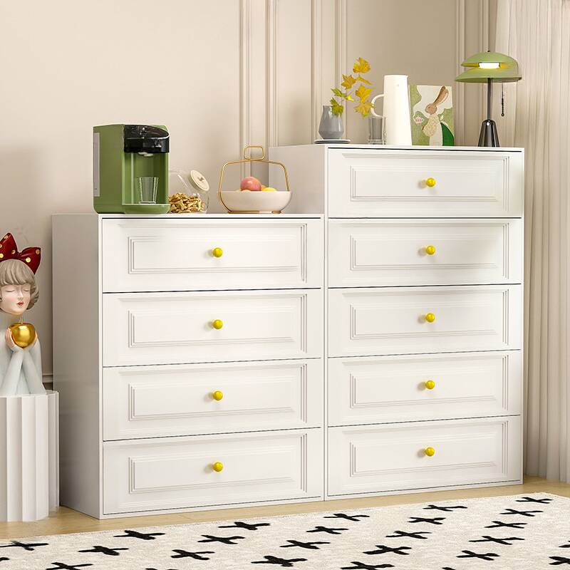 Vertical Alloy Bachelor Chest/Lingerie Chest/Double Dresser with Chalk 5 Drawers/4 Drawers/6 Drawers in a Trendy Style