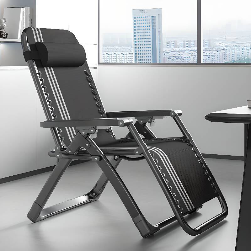 Fold Away Lime Green/Azure/Cocoa Detachable Cushion Recliner Chair with Locking Back Angle, Metal Standard (No Motion) Base and Headrest