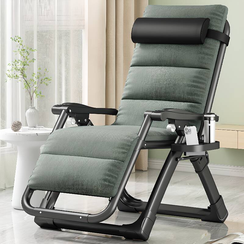Space-saving Arm Recliner with Headrest and Cup Holder