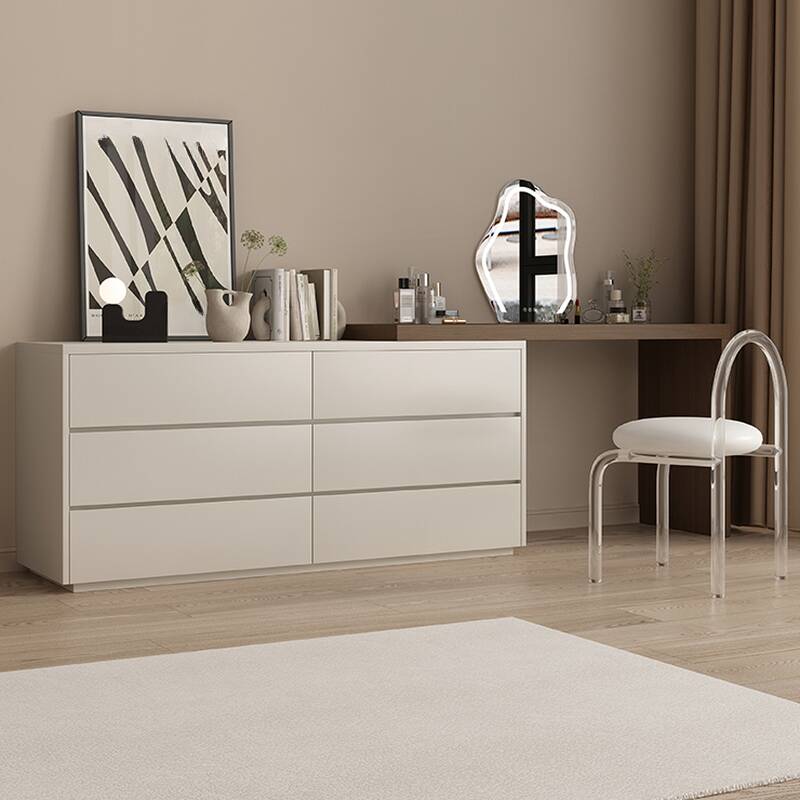 L-Shape 2-in-1 Scalable Vanity Set for Sleeping Room