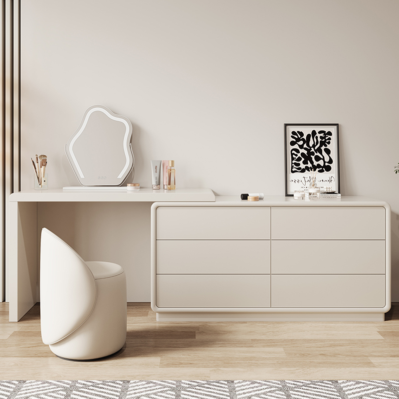 Scalable 2-in-1 Vanity Set with Adjustable Touch and Brightness, Lighting System