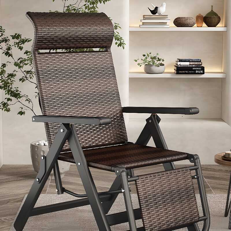 Grey Alloy Arm Recliner with Non Rocking Base, Lumbar Support, Locking Back Angle, Stitch-tufted Detail, and Removable Back